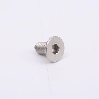 پیچ M1.6 M2.5 فولاد ضد زنگ DIN7991 پیچ سر تخت شش گوش