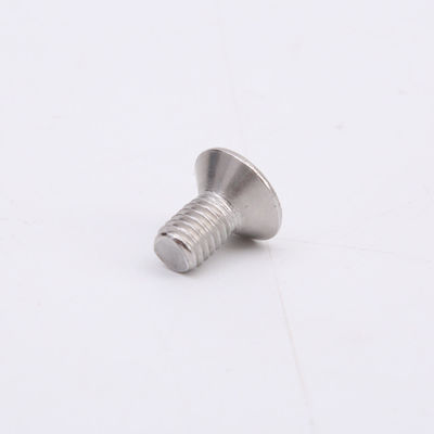 پیچ M1.6 M2.5 فولاد ضد زنگ DIN7991 پیچ سر تخت شش گوش