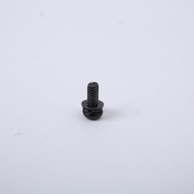 پیچ سر تابه ای متقاطع GB9074.8 واشر فنری تخت سر گرد مشکی M2M3M4M6