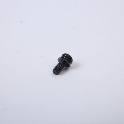 پیچ سر تابه ای متقاطع GB9074.8 واشر فنری تخت سر گرد مشکی M2M3M4M6