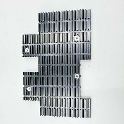 هیت سینک سفارشی آلیاژ آلومینیوم 3240 11 میلی متری 11 میلی متری تراشه الکترونیکی هیت سینک سیاه و سفید اکسید شده