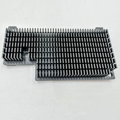 سینک حرارتی آنودایز مشکی سیستم خنک کننده، هیت سینک CPU آلومینیومی سفارشی