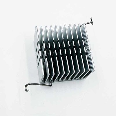 رادیاتور شیاردار فلزی سینک حرارتی ورق آلومینیومی قطعات ماشینکاری CPU CPU