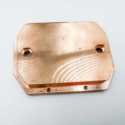 ماشینکاری سفارشی قطعات مسی برای CPU کامپیوتر / صنعت روشنایی