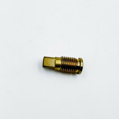 قطعات تراشکاری CNC برنجی , ابزار برش رزوه تراش گرد , ماشینکاری ترکیبی مس
