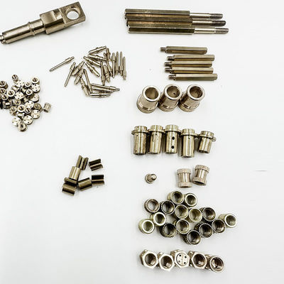 پیچ های برنجی سفارشی / قطعات برنجی CNC چرخانده شده 0.01mm-0.05mm