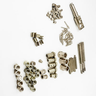 پیچ های برنجی سفارشی / قطعات برنجی CNC چرخانده شده 0.01mm-0.05mm