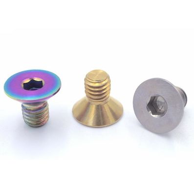 پیچ دستگیره آلیاژ تیتانیوم M5x18x20 دستگیره پیچ ثابت با واشر
