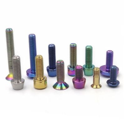 پیچ دستگیره آلیاژ تیتانیوم M5x18x20 دستگیره پیچ ثابت با واشر