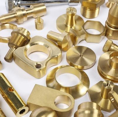 ماشینکاری سخت افزاری غیر استاندارد قطعات برنجی سفارشی ماشینکاری تراش CNC تراشکاری