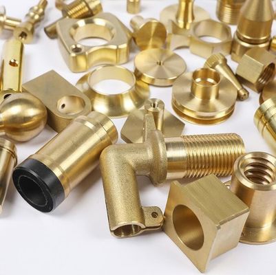 ماشینکاری سخت افزاری غیر استاندارد قطعات برنجی سفارشی ماشینکاری تراش CNC تراشکاری