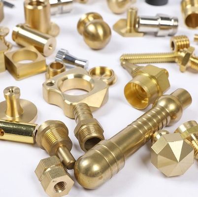 ماشینکاری سخت افزاری غیر استاندارد قطعات برنجی سفارشی ماشینکاری تراش CNC تراشکاری