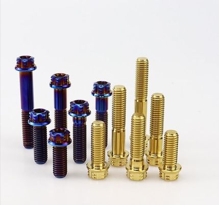 آلیاژ تیتانیوم میکرو قوس آندایز کننده مائو پیچ های خودکشی خود دریلینگ فولاد ضد زنگ