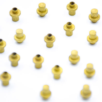 OEM قطعات سفارشی CNC پیچ های مس میله ای با خدمات ماشینکاری چرخدار آسیاب خطی